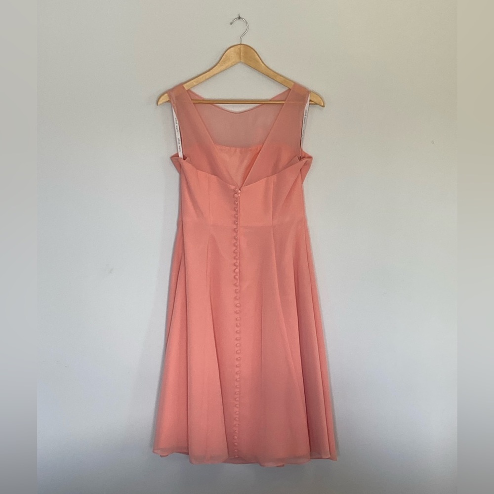 Peach Alfred Angelo Dress - Picture 2 of 2